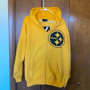 Pittsburgh Steelers Full Zip Hoodie